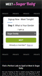 Mobile Screenshot of meetasugarbaby.com
